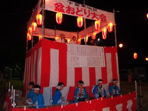 舞台上